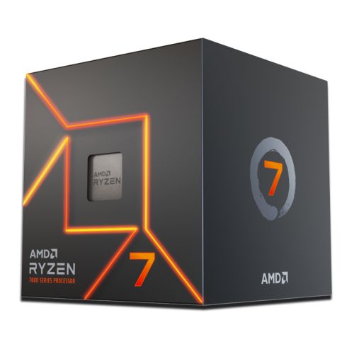 AMD Ryzen 7 7700 CPU w/ Wraith Prism RGB Cooler, AM5, 3.8GHz (5.3 Turbo), 8-Core, 65W, 40MB Cache, 5nm, 7th Gen, Radeon Graphics AMD Ryzen 7 7700 CPU w/ Wraith Prism RGB Cooler, AM5, 3.8GHz (5.3 Turbo), 8-Core, 65W, 40MB Cache, 5nm, 7th Gen, Radeon Graphics